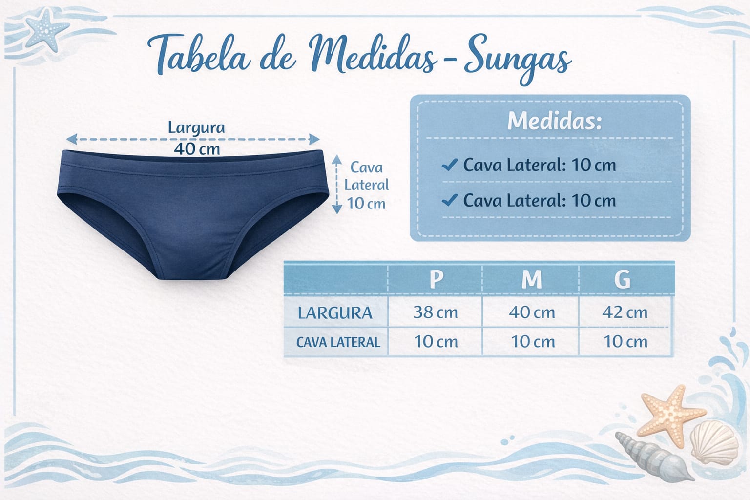 Sunga Cavada UV50+ Premium